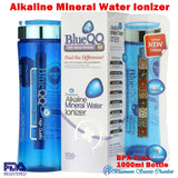 USA BLUEQQ Portable Alkaline Mineral Water Ionizer 700ml/1000ml Bottle/Cartridge★天然礦物質鹼性離子水 freeshipping - Bluemoon Secrets Chamber