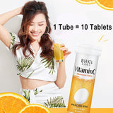 BHK's Vitamin C 1000 + Zinc Effervescent Tablets 3 Tubes/Box (30 Tablets) ⭐ 維他命C1000 發泡錠 freeshipping - Bluemoon Secrets Chamber