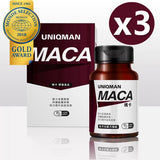 Maca, men's health, vitality, prostate, supplements, sex UNIQMAN Maca Capsules【Boost Masculinity】⭐瑪卡 膠囊【強力助攻】 Bluemoon Secrets Chamber