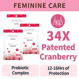 BHK's Crimson Cranberry Plus Probiotics Tablets【女性护理】⭐红萃蔓越莓益生菌锭【修复保养】