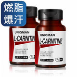 UNIQMAN L-Carnitine Veg Capsules【Fat Burning】⭐卡尼丁_L-肉鹼 素食膠囊【爆燃代謝】
