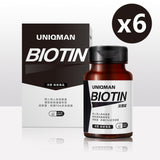 UNIQMAN, men's health, supplements, biotin, hair loss, hair growth UNIQMAN Biotin Tablets【Healthy Hair】⭐ 法密錠【頭髮保養】 Bluemoon Secrets Chamber