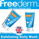 Freederm Exfoliating Daily Face Wash 150ml freeshipping - Bluemoon Secrets Chamber