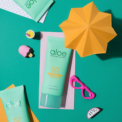 Holika Holika Aloe Soothing Essence Waterproof Sun Gel SPF50+/PA+++ –  Bluemoon Secrets Chamber Pte Ltd