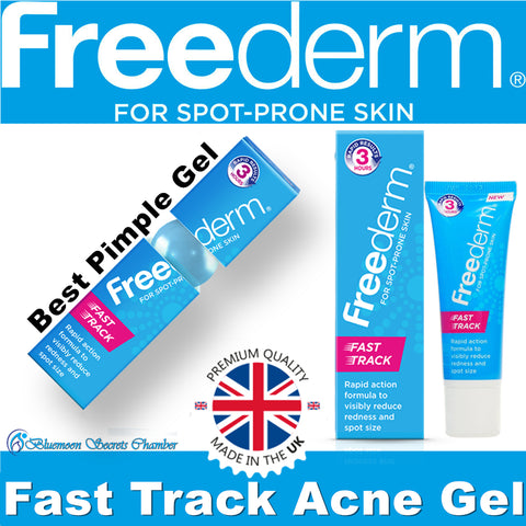 Freederm Fast Track Acne Pimple Spots Gel 25g from UK