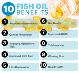 BHK's Patented Fish Oil OMEGA-3 Softgels ⭐ 專利魚油Omega-3 軟膠囊 freeshipping - Bluemoon Secrets Chamber