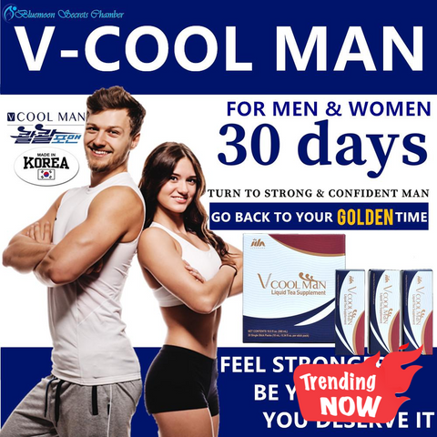 Korea V-COOL MAN Cheonmundong Liquid Tea sachet 30 Days Program 【Prostate & Stamina】⭐ VCOOLMAN 天門冬【前列腺肥大者福音】