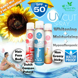 Fay Jardin UV Cut Whitening Nano Mist Sunscreen Spray  SPF 50+ (150ml) freeshipping - Bluemoon Secrets Chamber