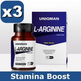 UNIQMAN L-Arginine Veg Capsules【Stamina Boost】 ⭐ 精胺酸 素食胶囊【持久充血】