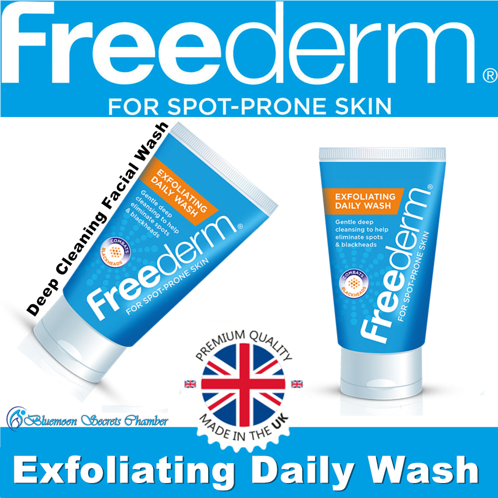 Freederm Exfoliating Daily Face Wash 150ml freeshipping - Bluemoon Secrets Chamber