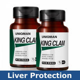 UNIQMAN King Clam Capsules【Liver Protection】⭐帝王蚬 胶囊【护肝营养】
