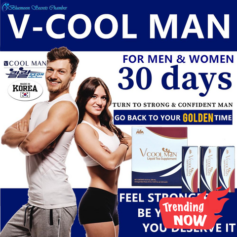 韓国 V-COOL MAN 天門洞液体茶サシェ 30 日プログラム 【前立腺 &amp; スタミナ】⭐ VCOOLMAN 天門冬【前列腺肥大者福音】