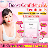 enlarge breast, collagen, Pueraria mirifica, menopause, 白高顆 BHK's Bust Up Mirifica Capsules 【Busty Cleavage】⭐白高顆 膠囊 【誘人V型】 Bluemoon Secrets Chamber Pte Ltd