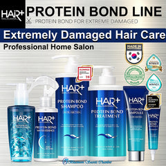 HAIR+ Protein Bond Line Professional Hair Care System or Extreme Damage Hair Bluemoon Secrets Chamber Pte Ltd