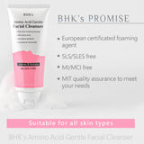 BHK's Amino Acid Gentle Facial Cleanser【Cleanses & Hydrates】⭐温和胺基酸洗面奶【洁颜首选】 Bluemoon Secrets Chamber Pte Ltd