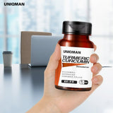 UNIQMANウコンクルクミン+肝臓エキスカプセル【肝臓の健康】⭐姜黄+肝精胶囊【护肝抗疲労】