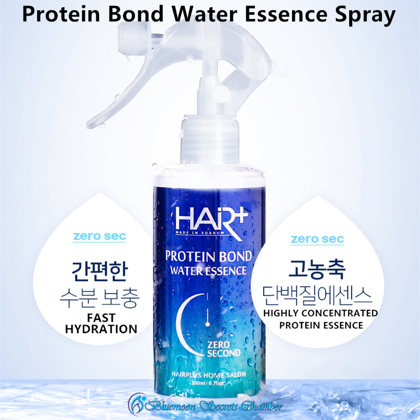 HAIR+ Protein Bond Water Essence Spray 200ml Bluemoon Secrets Chamber Pte Ltd